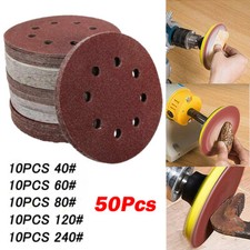 50X - 5" 8 holes Sanding Paper