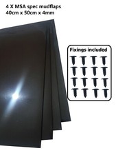 Rally Mudflaps Black