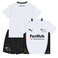 Derby County Mini Kit Kid's Puma Football Home Kit - New