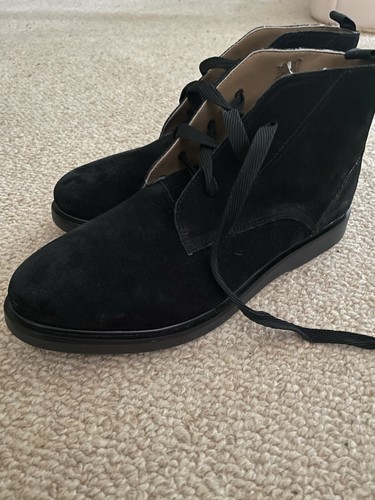 Hudson black suede boots - hudson,