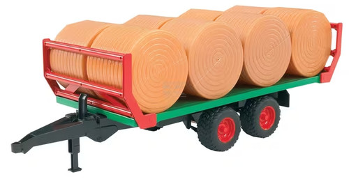 Bruder bale trailer - bruder, 8