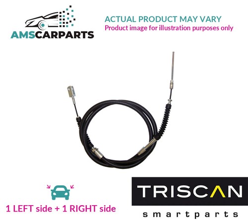 Handbrake cable pair 8140 - handbrake,