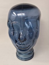 Blue Glass Head Mannequin Life