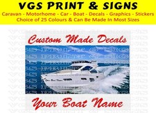 2x BOAT NAMES STICKERS