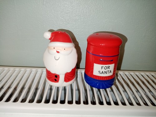 Christmas santa salt - santa, pepper