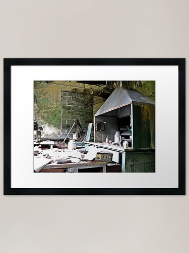The witches cauldron framed - the,