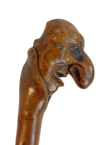 Antique hand carved short - antique,