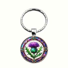 Thistle scottish flower purple - thistle,