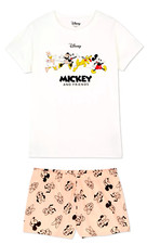 Ladies Pyjamas DISNEY MICKEY & FRIENDS 6 to 24 T-Shirt Shorts Nightwear Primark