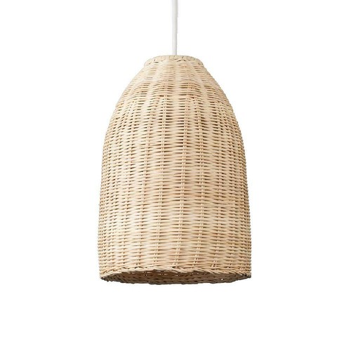 Modern rattan basket ceiling - modern,