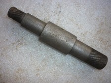 VINTAGE BRITISH MOTORCYCLE SIDECAR FITTING - SHOULDERED PIN SHAFT - NEEDS WORK