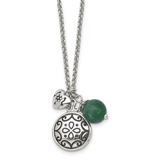 Stainless Steel Antiqued and