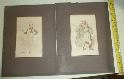 Vintage pickwick paper prints - vintage,