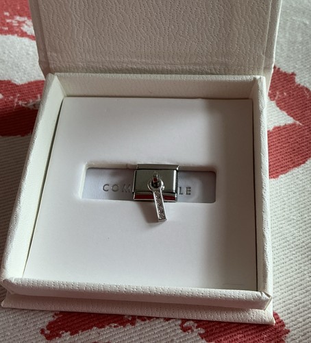 Genuine silver dangle - cz,
