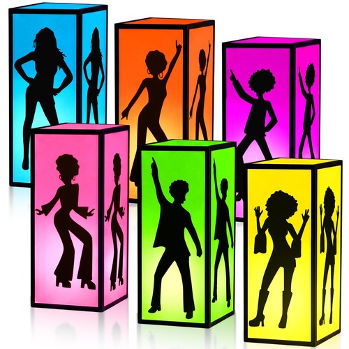 Pcs disco table centerpieces - 6,