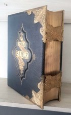 Near Fine Antique Holy Bible