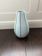 Vase blue and brown Ceramic￼