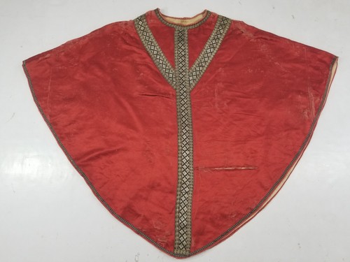 Vintage french red silk - vintage,