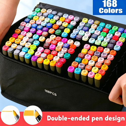 262x colouring pens dual - pens,