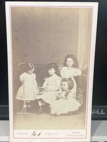 Antique 1869 cdv - antique, photo