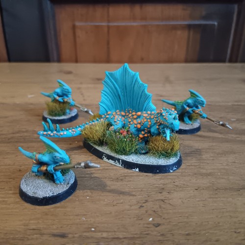 Lizardmen salamander metal - lizardmen,