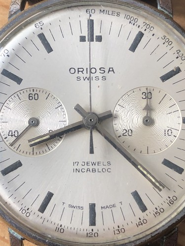 Vintage oriosa chronograph - vintage,