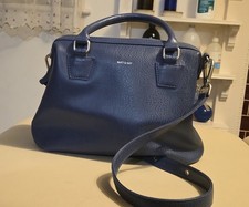 Matt & Nat Vegan Blue Leather