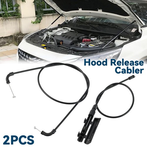 Front latch hood - hood, cable