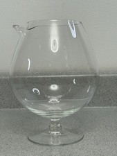 Large Clear Glass Brandy