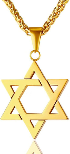 Star david pendant necklace - david,
