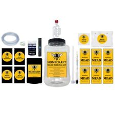 Homecraft Mead Making Kit - Mead Making Starter Kit to make 1 gallon of mead