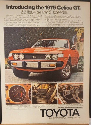 1975 toyota celica - toyota, gt