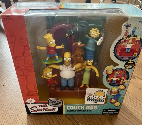 The simpsons family - family, couch