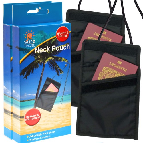 Neck pouch small cross - x,