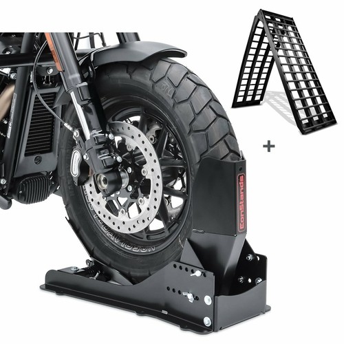 Set wheel chock - set, loading