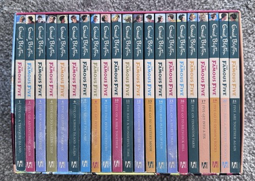 The famous five library - five, library: