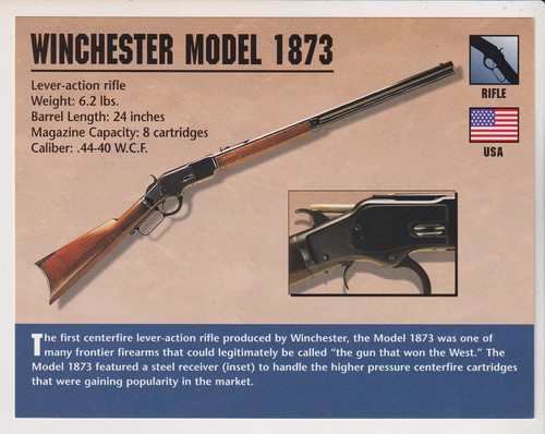 Winchester model 1873 - winchester,