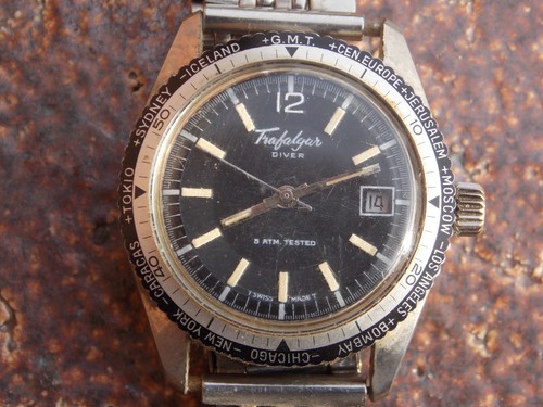 Gent vintage diver watch - vintage, diver's