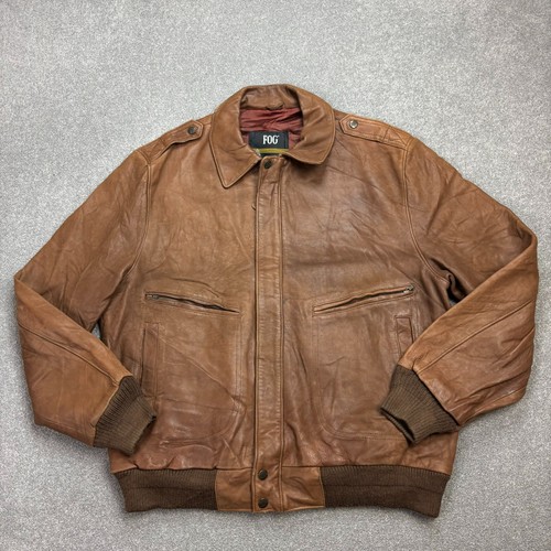 Leather flying jacket - flying, adult