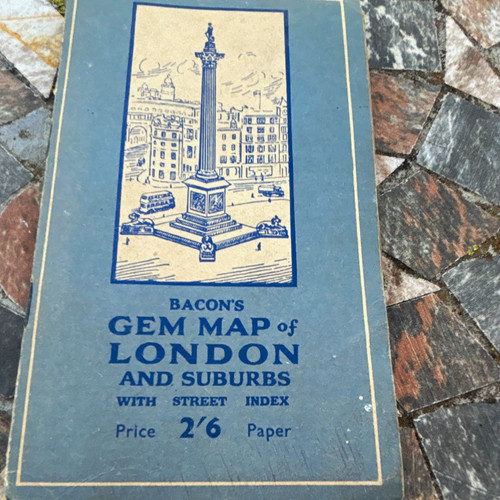 Bacon gem map london - london, &