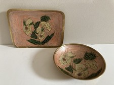 Vintage Brass Trinket Dishes