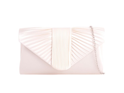 Women pleated evening - evening, bridal