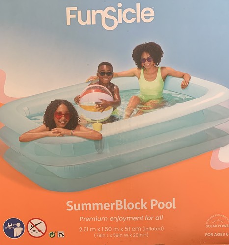 Inflatable swimming pool - inflatable,
