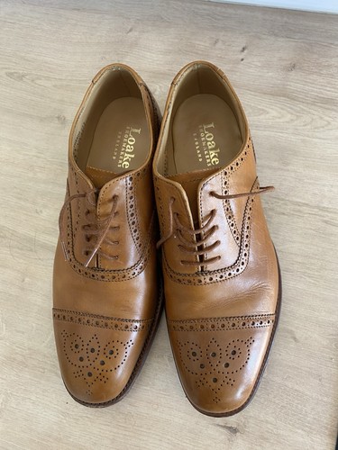 Loake men tan leather - tan,