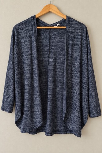 Gap navy marl open front - marl,