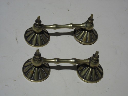 Pair victorian metal - of,