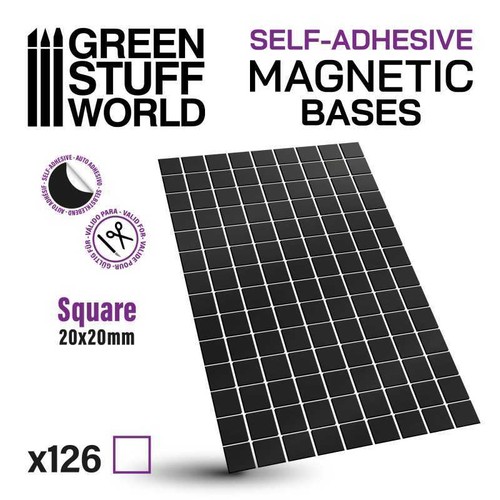 Square 20x20mm self - 20x20mm, adhesive