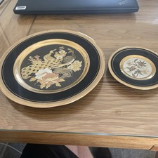 Chokin Art 24kt Plates One