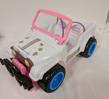 Vintage Barbie Jeep with Seatbelts Doll Accessory