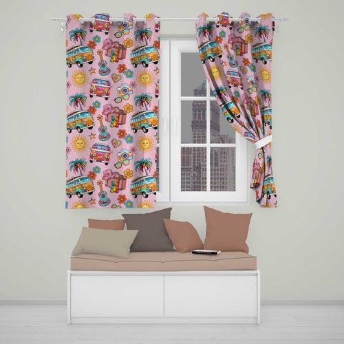 Blackout eyelet curtains - eyelet,
